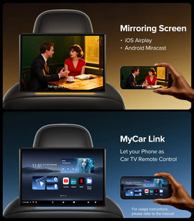 AINAVITO HDMI in/out enables big-screen backseat gaming with consoles