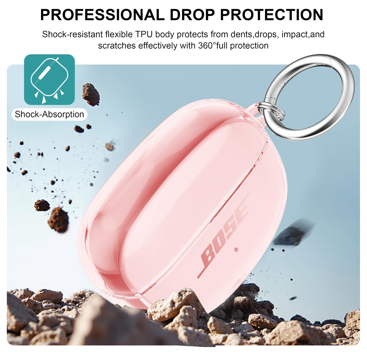 Aircawin anti-scratch, shockproof case protecting from drops and dust
