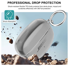 Aircawin Bose Ultra Open Earbuds case anti-scratch protection in action