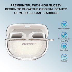 Aircawin transparent TPU Bose case highlights original finish while guarding from scratches.