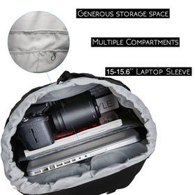 Airlab Rucksack back anti-theft sleeve adds discreet protection against theft.