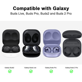 AIRSPO Galaxy Buds burgundy case side view highlighting slim, grip-friendly design.