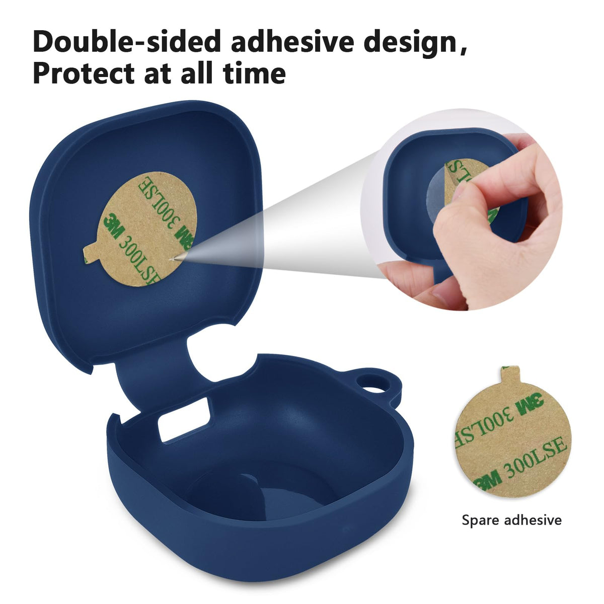 AIRSPO Buds 2 Pro case supports wireless charging without removing the case