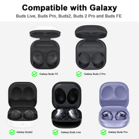 AIRSPO Buds Live silicone case, back view with dust-resistant finish.