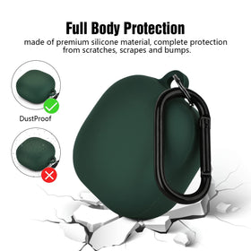AIRSPO Buds 2 Pro case supports wireless charging with the case in place.