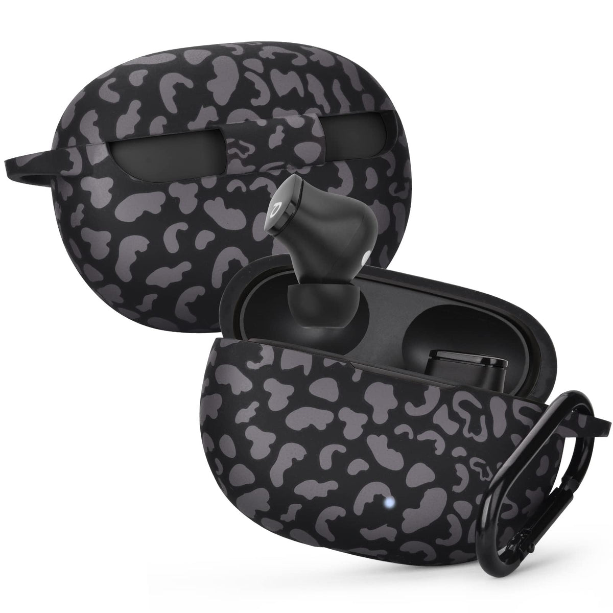 AIRSPO silicone case texture shown as soft, skin-friendly surface.