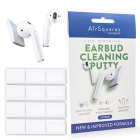 AirSquares airpods cleaner putty lifts debris for clearer sound.