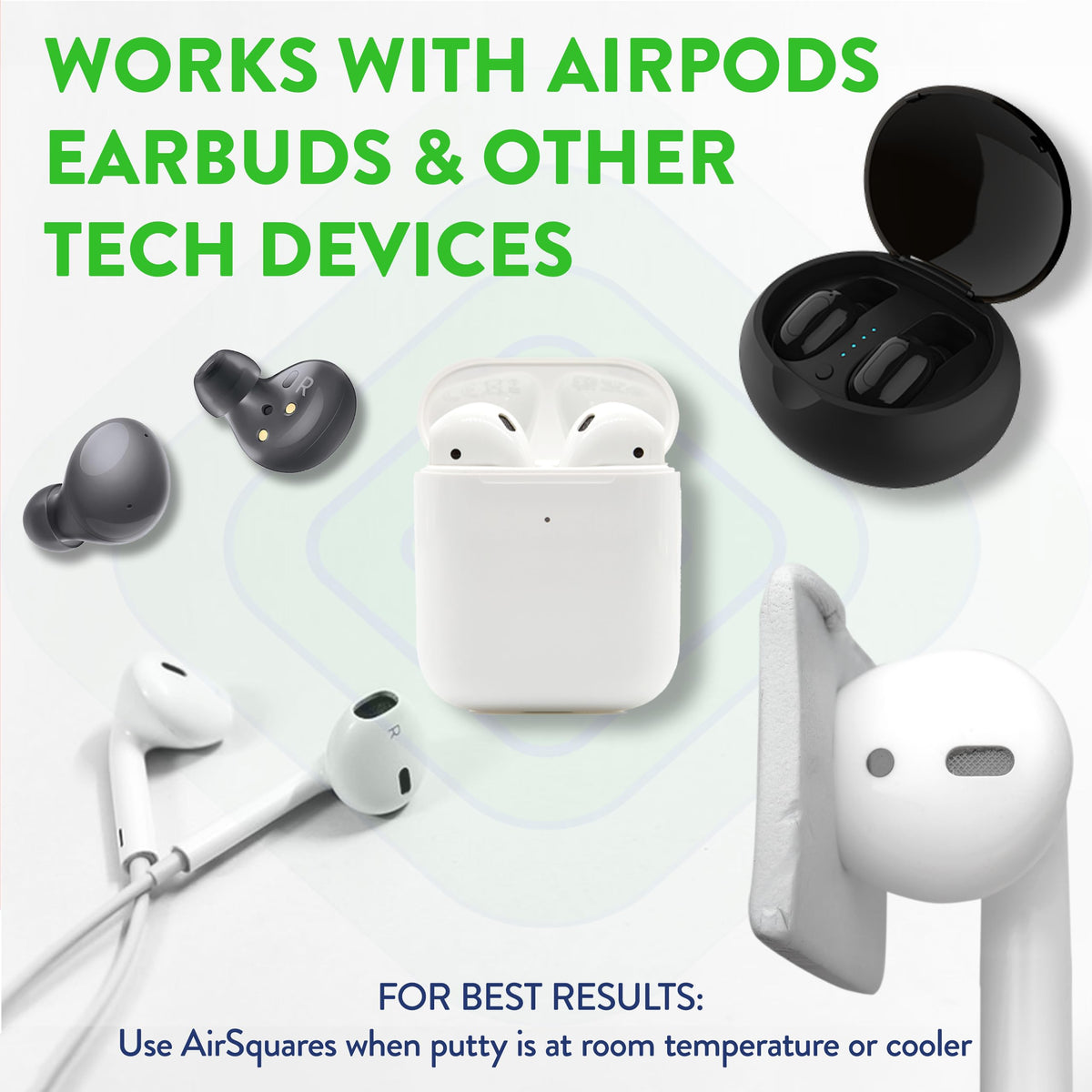 Packaged AirSquares 12-pack cleaner for convenient restocking at home.