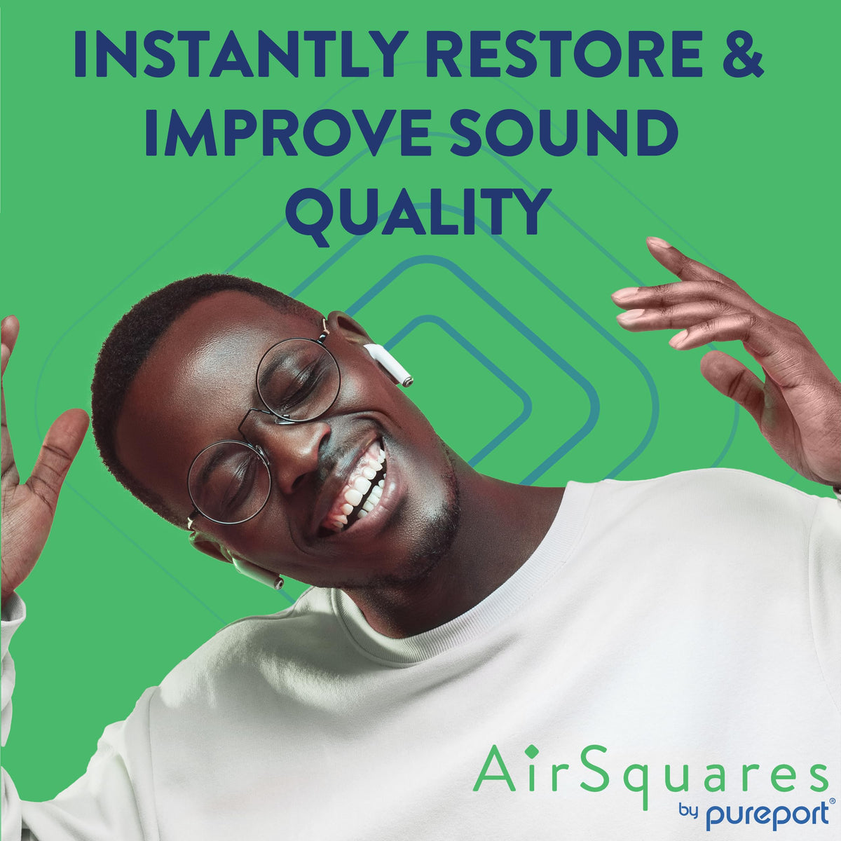 USA-made AirSquares cleaner safe for electronics.