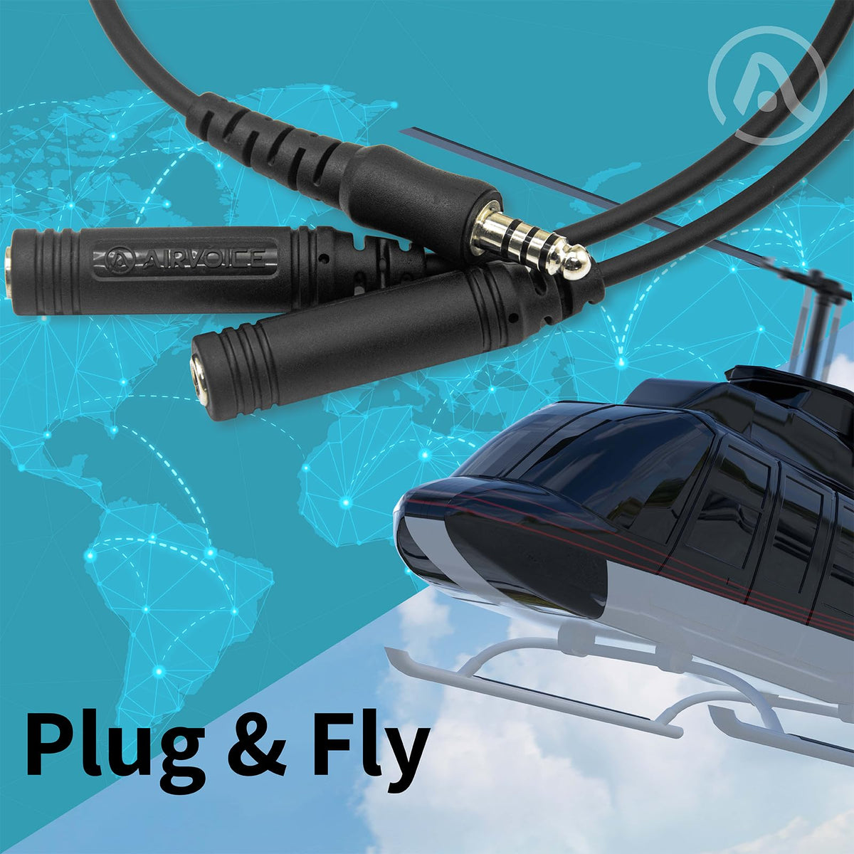 AirVoice compact adapter in action for field maintenance
