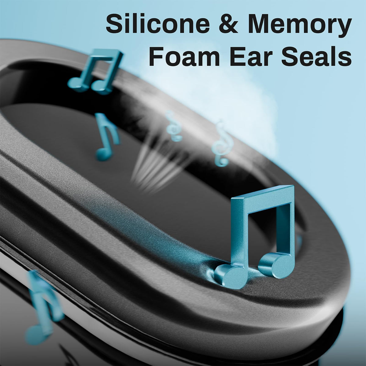 AIRVOICE metal headband offers durable yet comfortable wear