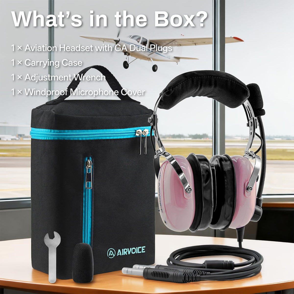 AIRVOICE pink after-sales service and support for pilots