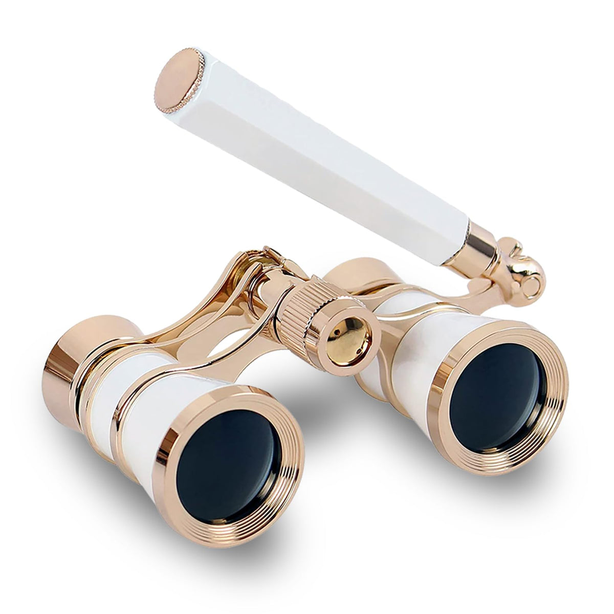 AiScrofa opera glasses front view showing compact design and clear optics