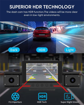 Aiseezoon left side camera detail captures blind-spot protection for safety