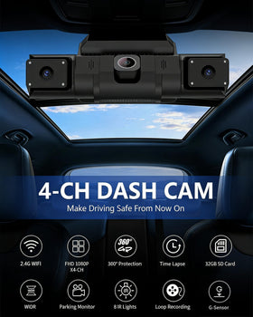 Aiseezoon right side camera detail shows side angle to record curb interactions