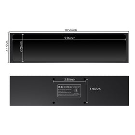 AISHICHEN mini monitor features anti-glare coating to reduce reflections during long use