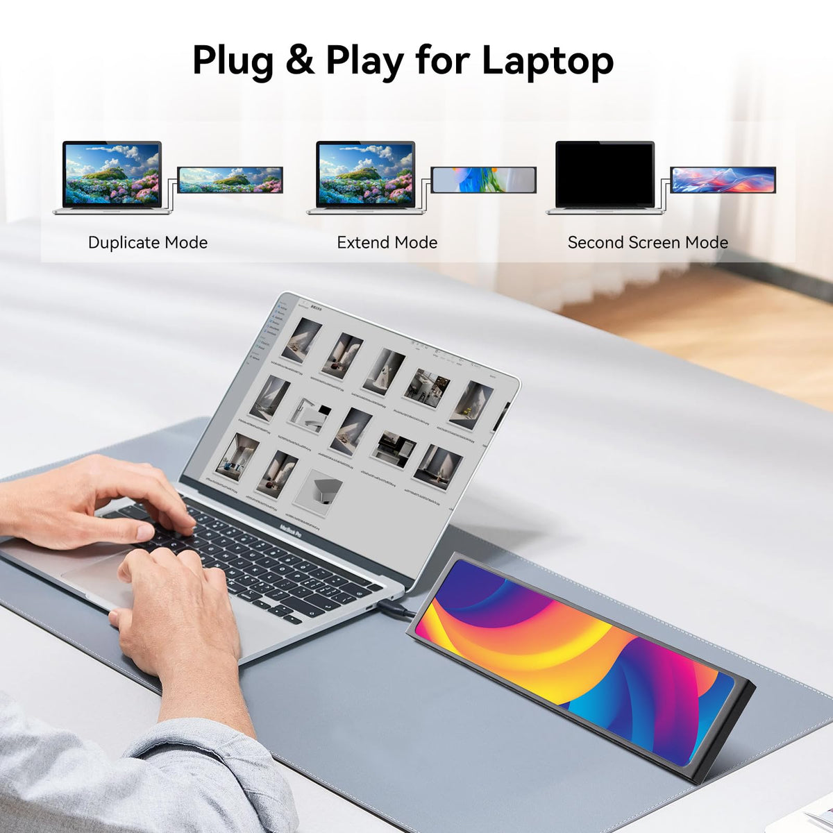 AISHICHEN mini monitor ideal for Raspberry Pi or laptops needing real-time diagnostics