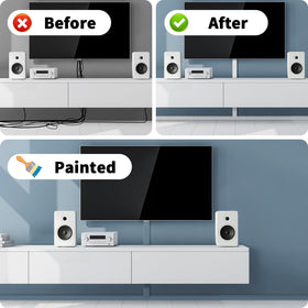 Aispour flame-retardant cord cover with adhesive for easy setup.