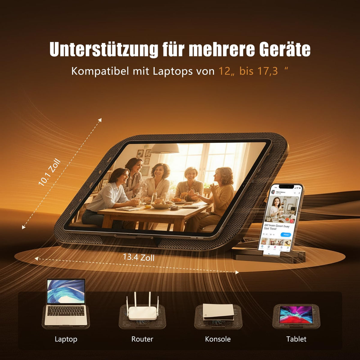 AISUNKUTECH makes a thoughtful family gift for organized tech setups