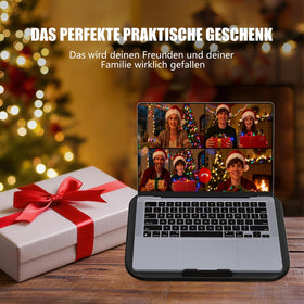 AISUNKUTECH fits laptops up to 17 inches with secure anti slip base