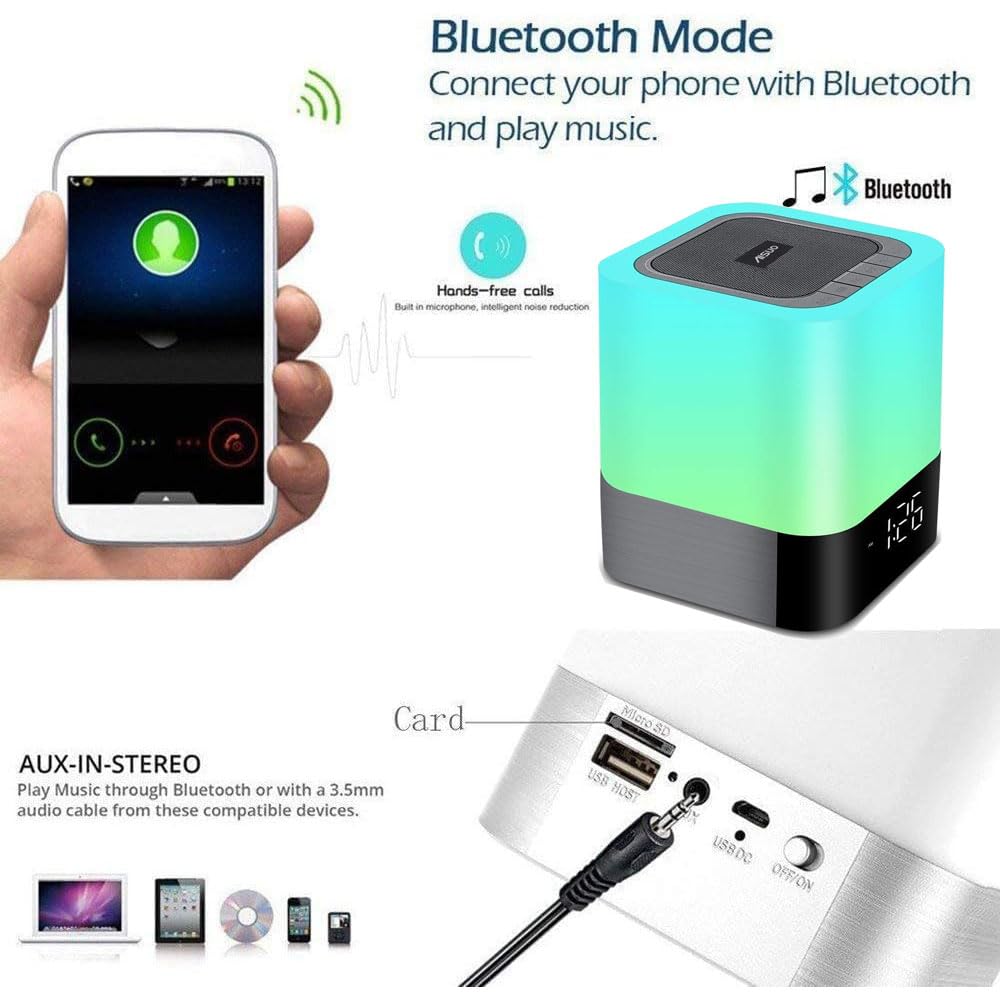 Aisuo Bluetooth speaker Hi‑Fi delivers clear room‑filling sound