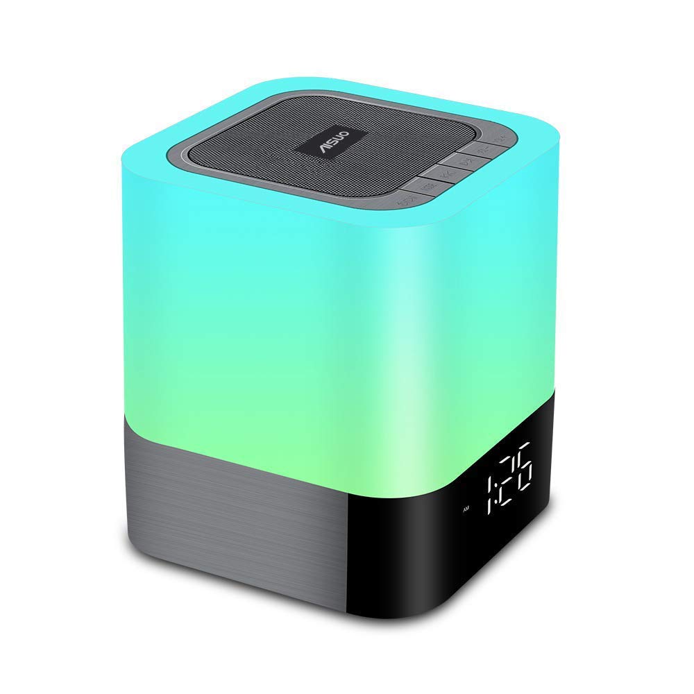 Aisuo Night Light 5in1 bedside lamp with warm ambient lighting