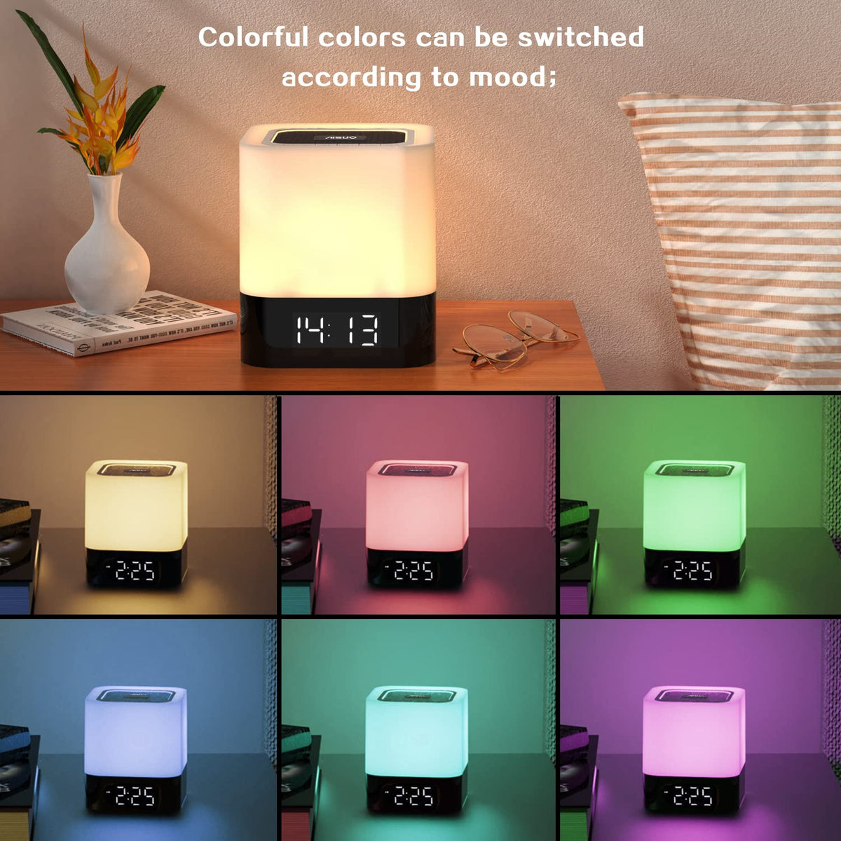 Aisuo touch control panel for easy brightness and color adjustments