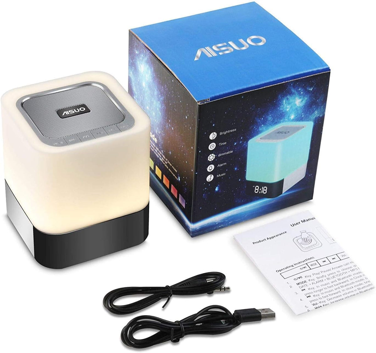 Aisuo USB charging port for powering devices while you sleep