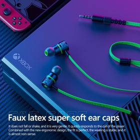 Aitalk Earbuds 3.9-foot anti-wrap cable reduces tangles.