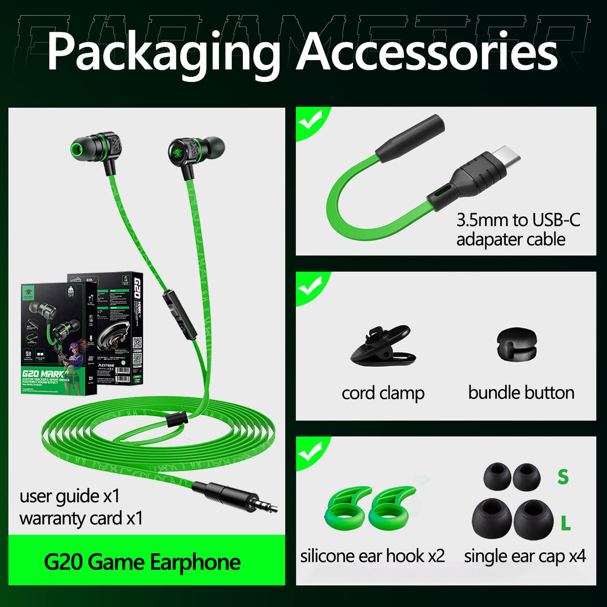 Aitalk Earbuds compatible with Switch, PS, Xbox, PC, and mobile.