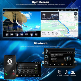 Aitrenlu 7-inch IPS touchscreen with bright, responsive visuals