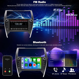 Aitrenlu Bluetooth with FM radio for clear calls and local stations.