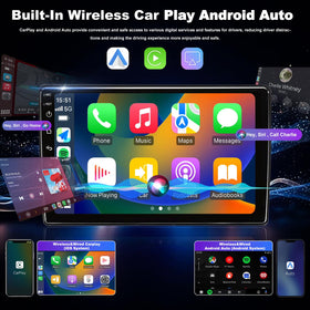Aitrenlu Dodge Journey Bluetooth and FM radio for hands-free calls and streaming.