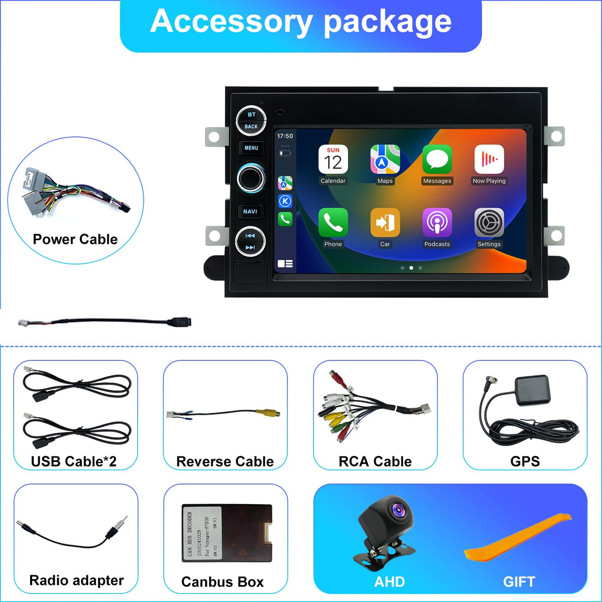 Aitrenlu quick install kit with simple mounting hardware