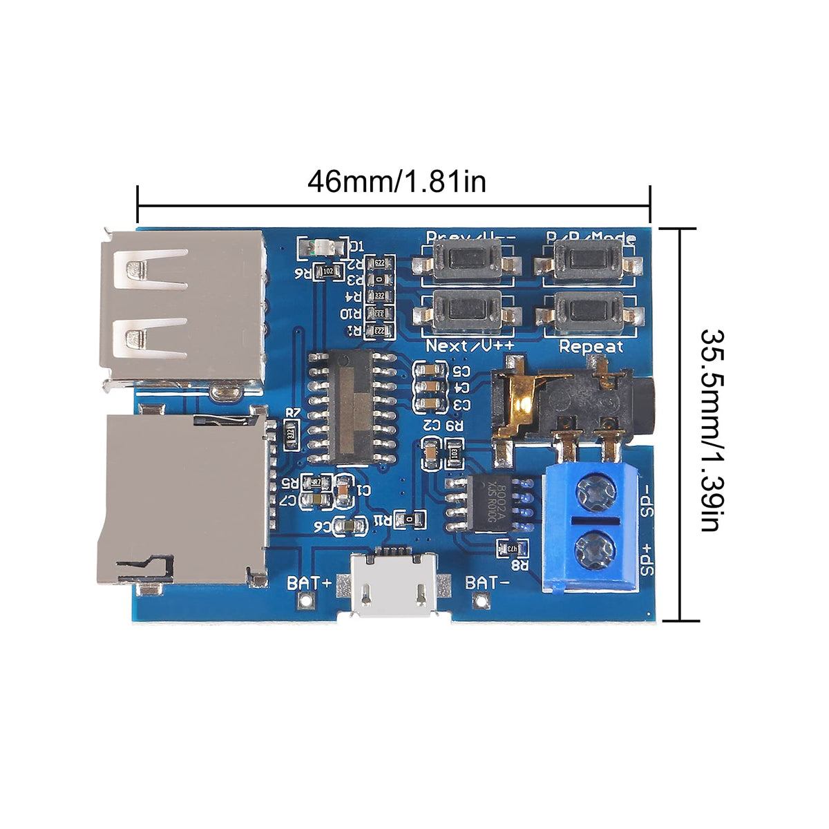 AITRIP speaker terminal detail showing connection points that simplify speaker integration