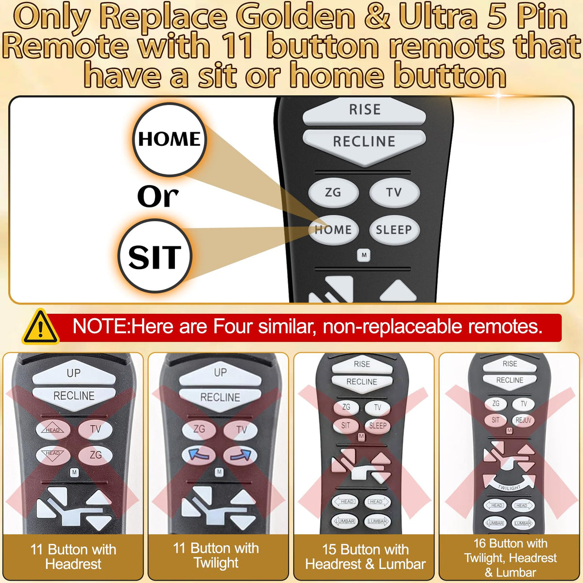 Aituzero ZKAD-5 remote side view with ergonomic design for easy reach.