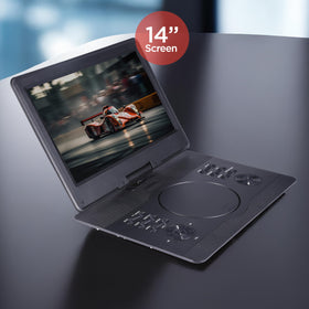Aiwa car adapter supports watching on the go.