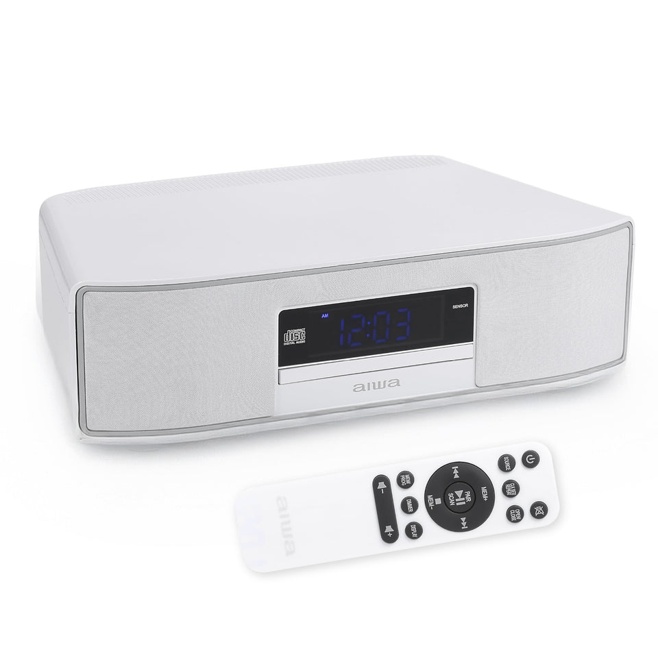 AIWA Exos front view showcases immersive sound for living rooms.