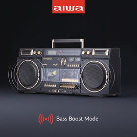 aiwa BackTrack Bluetooth 5.0 enables wireless streaming from your phone