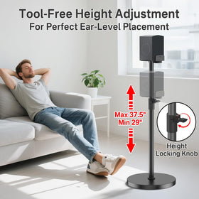 Aiweiwa telescopic knob image showing tool-free height adjustment benefit
