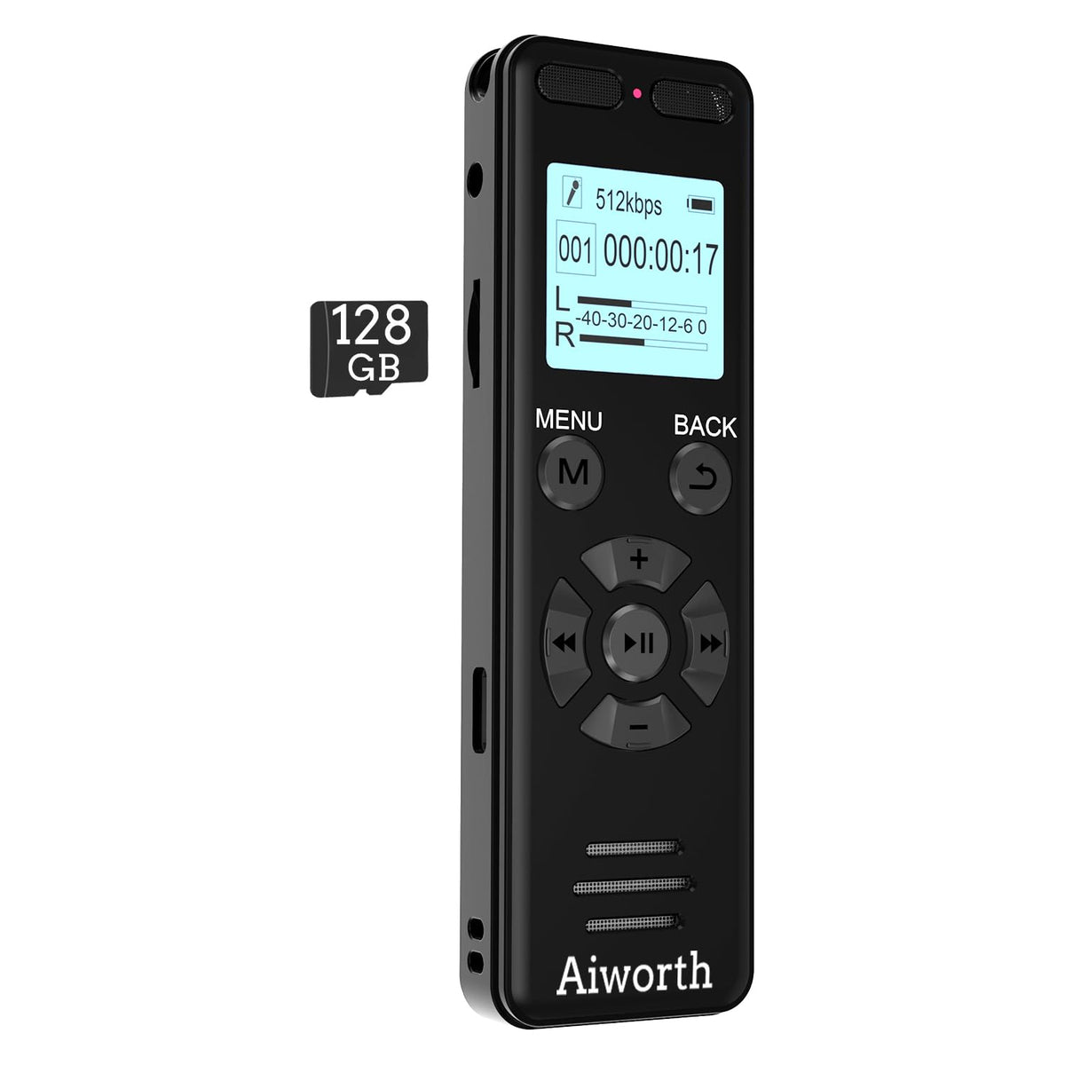 Aiworth E36 front panel showing controls and clear layout for fast use