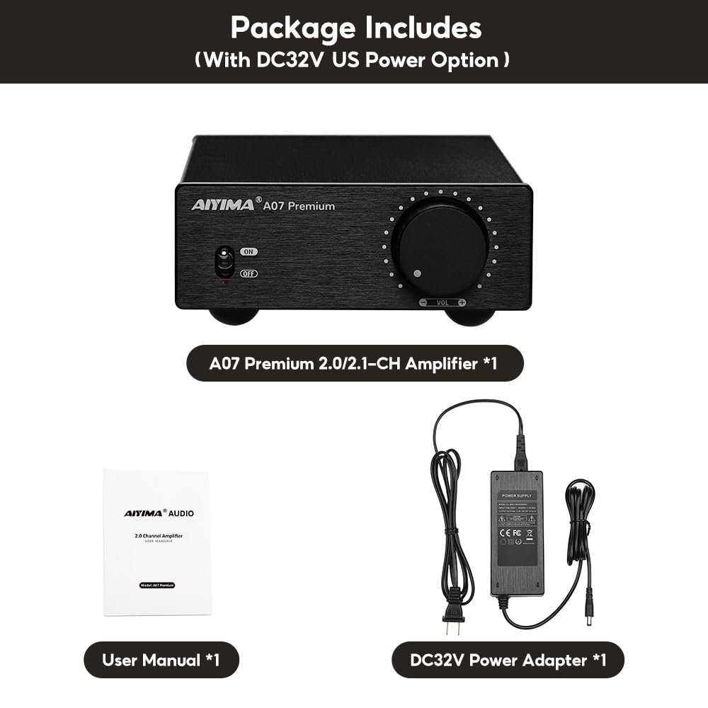 AIYIMA A07 desktop setup illustrates powerful stereo in a small footprint