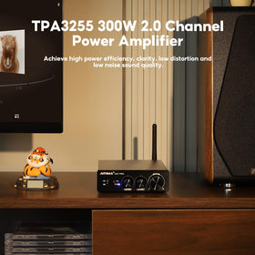 AIYIMA A07 Pro DC power input and ready-to-use design with included supply