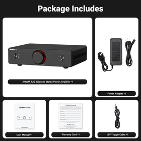 AIYIMA A20 paired with T20 preamp creates a hybrid system.