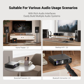 AIYIMA A80 pre-out connector for subwoofers or additional amps