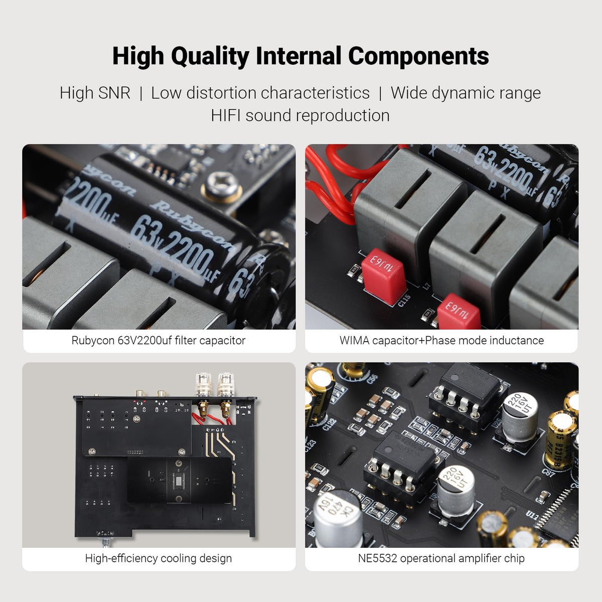 AIYIMA A80 tone control knob for customized listening