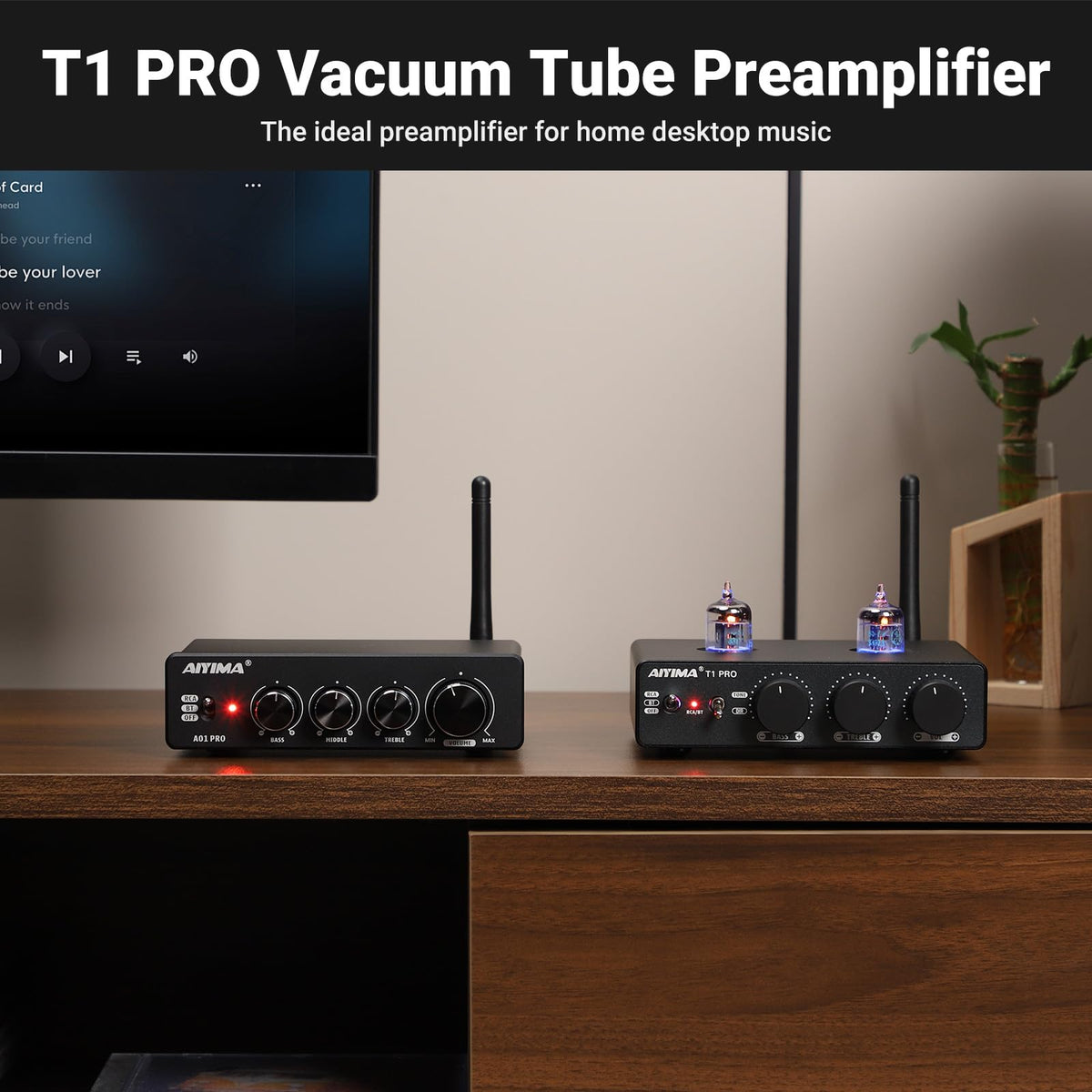 AIYIMA T1 PRO 12V trigger automatically powers connected amps.