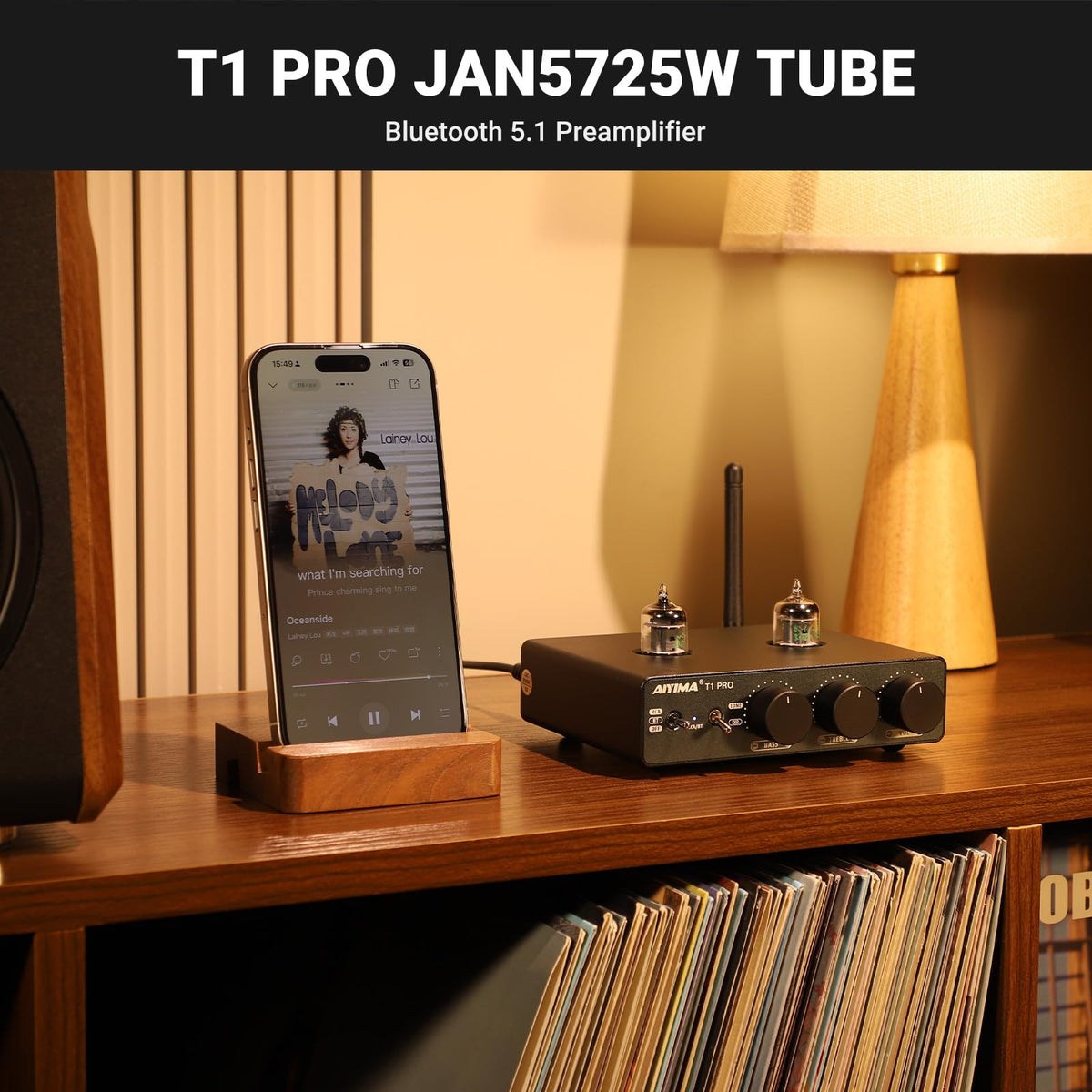 AIYIMA T1 PRO RCA and AUX outputs enable flexible connections.