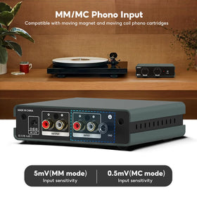 AIYIMA T3 PRO RIAA equalization delivers faithful tone shaping.