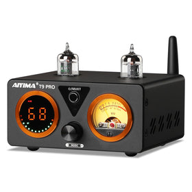 AIYIMA T9 PRO front panel with easy controls for quick setup and listening.